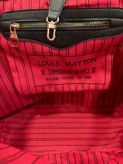 Louis Vuitton Neverfull Monogram Empreinte black shoulder bag