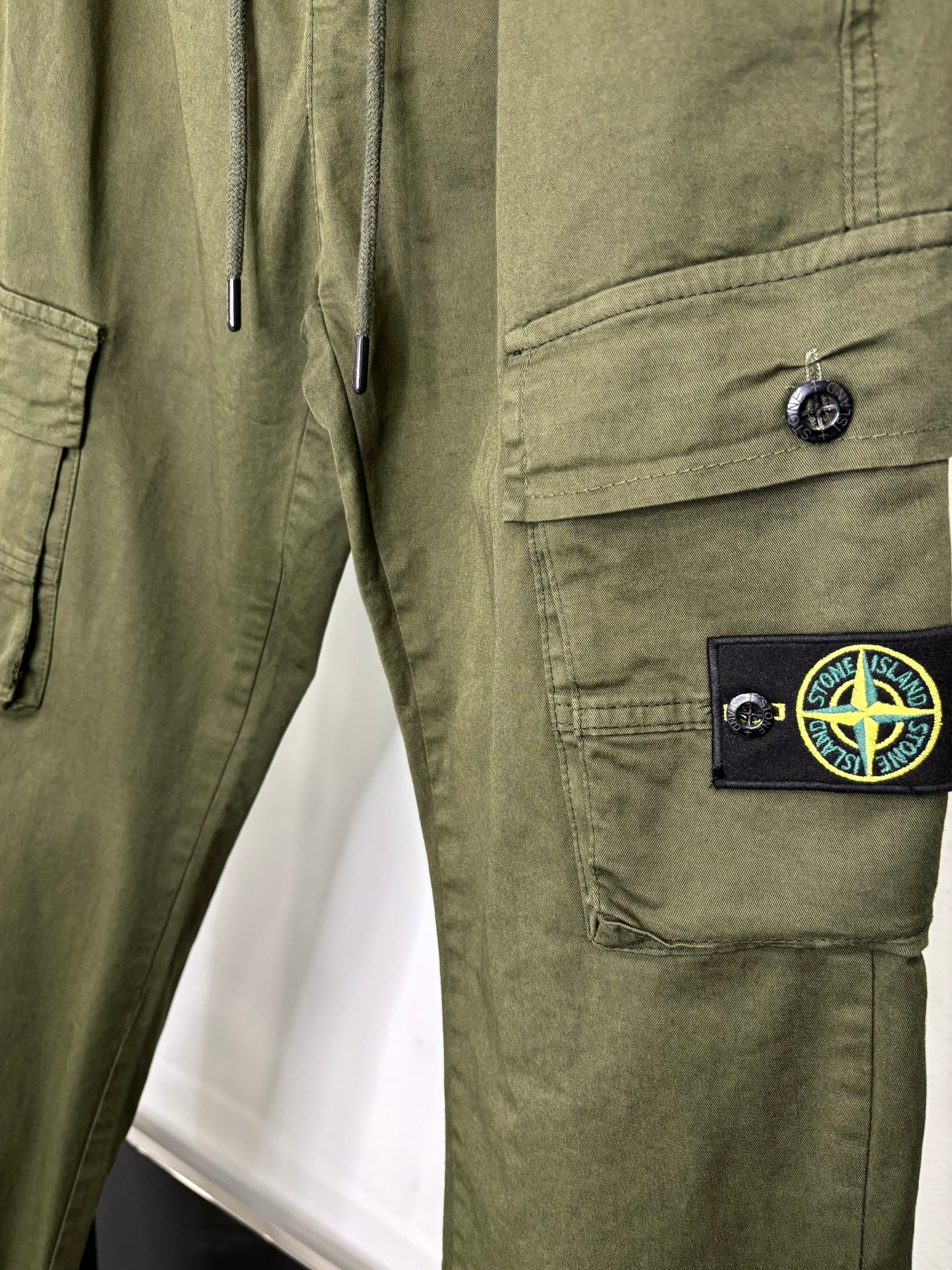 Stone island cargo khaki pants