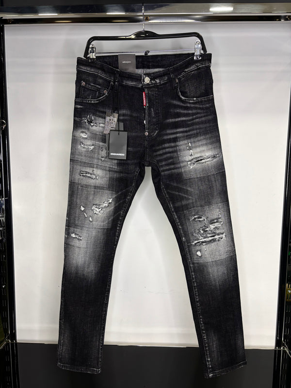 Dsquared2 Les Twins C’ est chic Ça Va? black jean