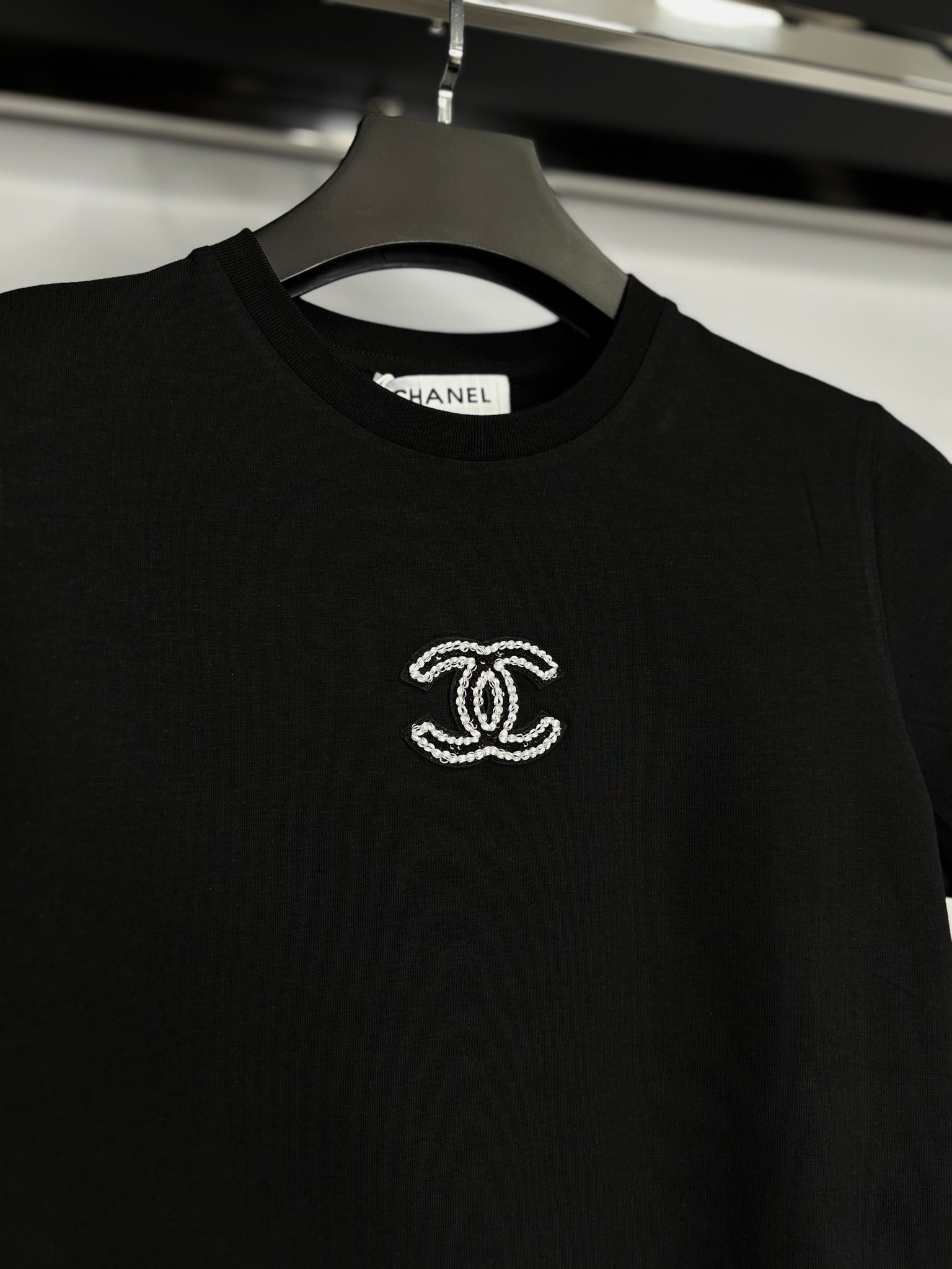 Chanel black t-shirt