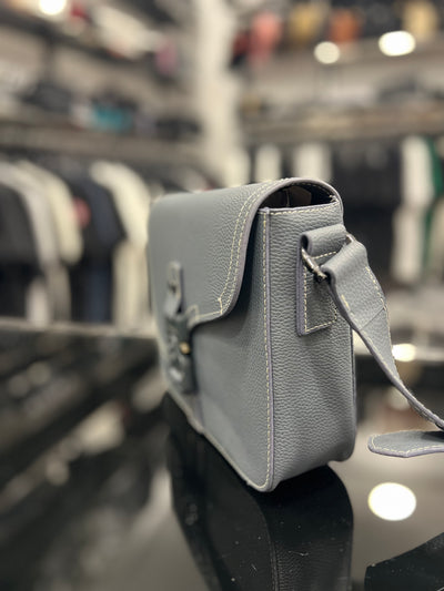 Dior Grained Calfskin Saddle Messenger Bag