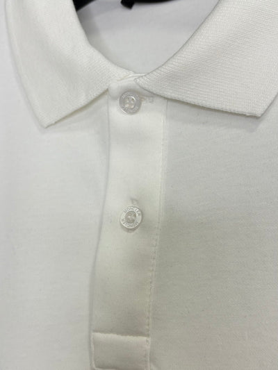 Moncler white t-shirt with collar code no1
