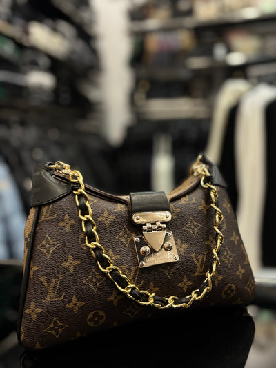 Τσάντα Louis Vuitton brown ωμού/χιαστί