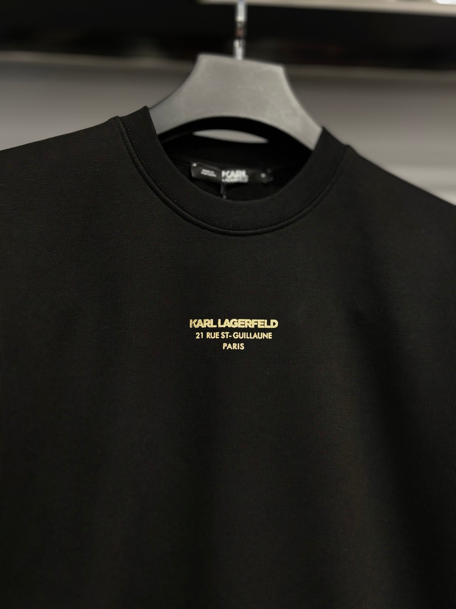 Karl Lagerfeld Crew Neck hoodie black